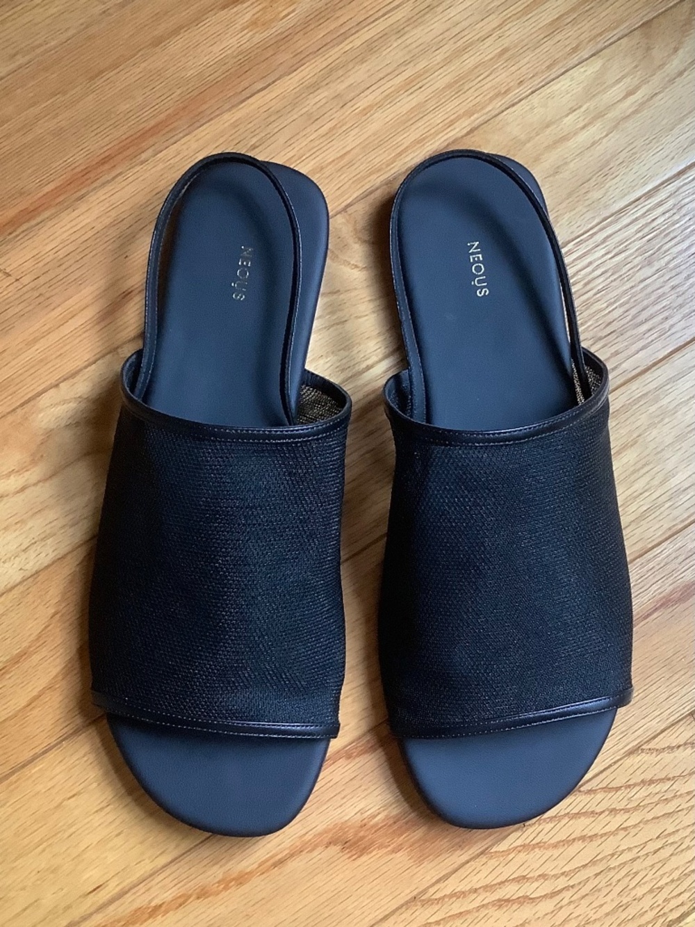 NEOUS Mesh Sling Back Flat Sandals SZ EU 37/ US 7 - Picture 2 of 15